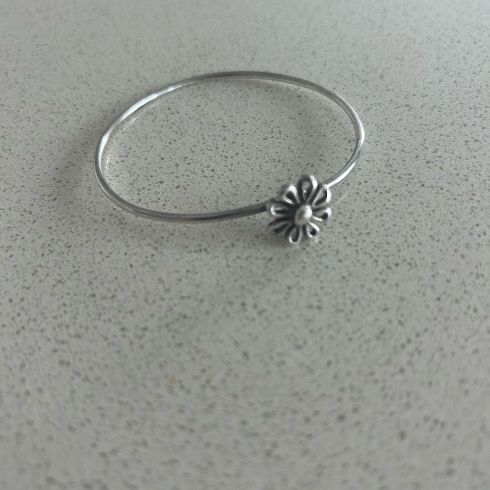 Tiffany & Co Silver Floral Bracelet